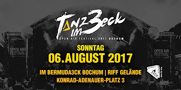 TANZ im 3ECK - FESTIVAL OPEN AIR BOCHUM 2017