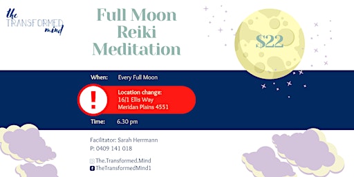 Full Moon Reiki/ Breathwork / Sound Meditation