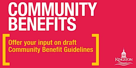 Community Benefits Workshop primary image