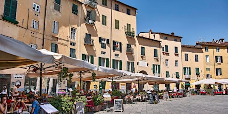 Renaissance walls and cobbled streets of Luca