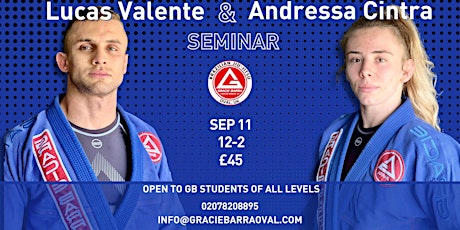 Lucas Valente & Andressa Cintra Seminar