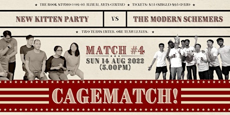 CAGEMATCH! 2022 - Match #4 (??? vs. Modern Schemers)