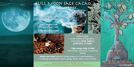 Full Moon Sage Cacao Ceremony