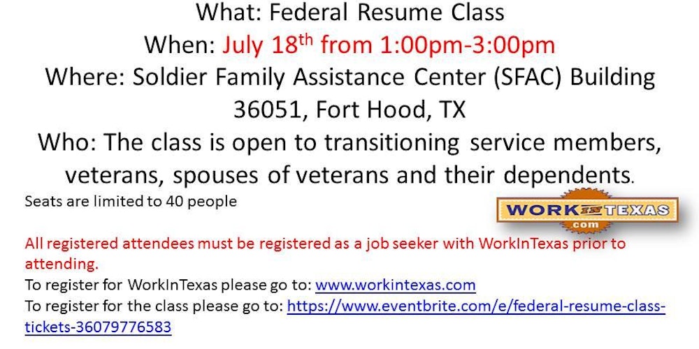 resume class