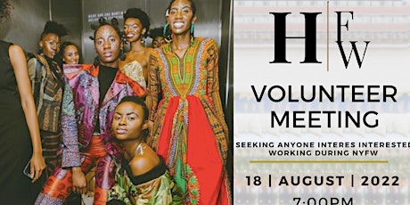 HFW Volunteer Meeting