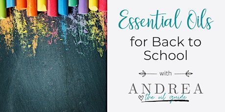 Essential Oils for Back to School