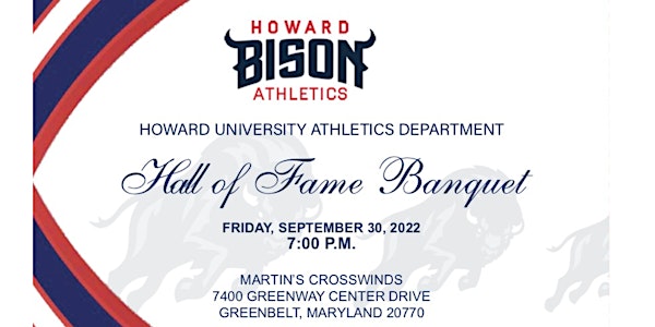 The Howard University Athletics Hall Of Fame Induction Ceremony