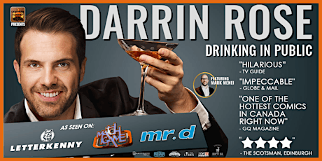 Darrin Rose: Drinking in Public Comedy Tour