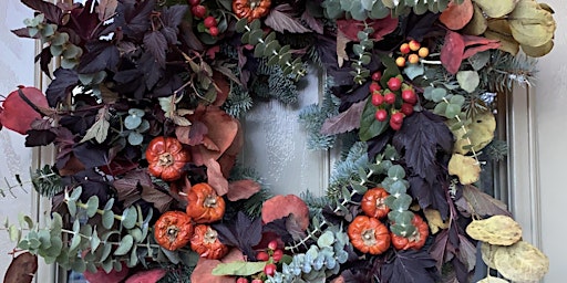 Autumn Wreath Workshop at Oulton Institute
