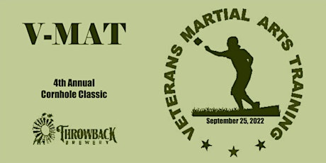 Veterans Martial Arts Training 4th Annual Cornhole Fundraiser 2022