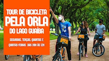 Tour de bike pela orla do lago Guaíba!