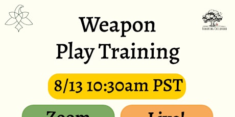 Live Weapon Play Training with Samuel Broaden