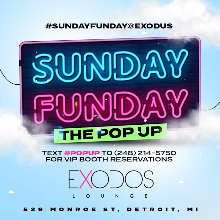 "Sunday Funday Rooftop Day Party Experience " Now Moved To Exodos Rooftop image
