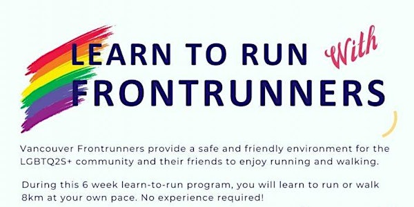 Learn to Run / Return To Running with Vancouver Frontrunners