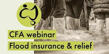 Webinar: Flood Insurance and Relief – the UK experience