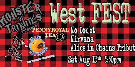 WEST FEST ! - NIRVANA- - NO DOUBT - ALICE IN CHAINS- N primary image