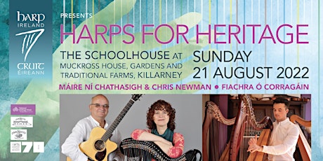 HARPS FOR HERITAGE 2022 at Muckross Schoolhouse