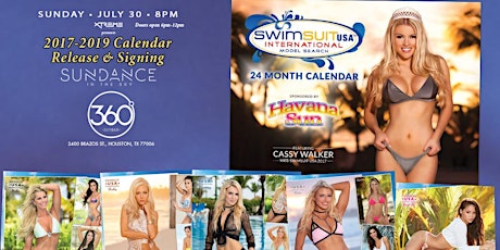 Swimsuit USA 2017-2019 Calendar Signing & Release Party / Sundance at 360 Skybar / 7.30 primary image