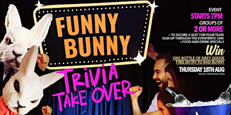 Funny Bunny Trivia Takeover
