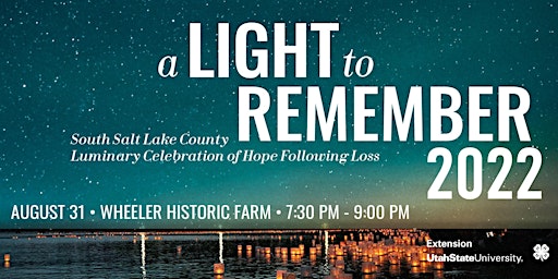 A Light to Remember: SLCo's Luminary Celebration of Hope Following Loss
