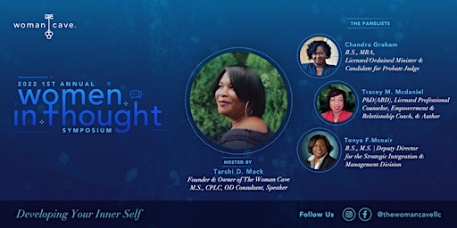 The Woman Cave Presents the 2022 1st Annual Women in Thought Symposium
