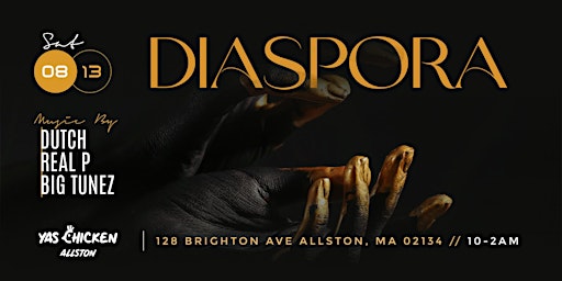 DIASPORA  (BVD BOSTON)