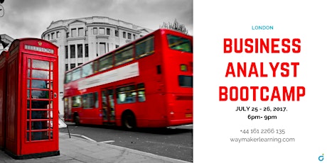 Business Analyst Boot Camp - London primary image