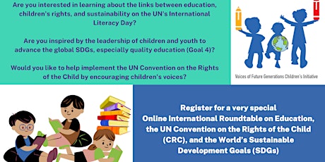Online International Roundtable on Education, the UN CRC and the SDGs