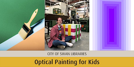 Optical Painting for Kids with Charlotte Eden (Guildford)