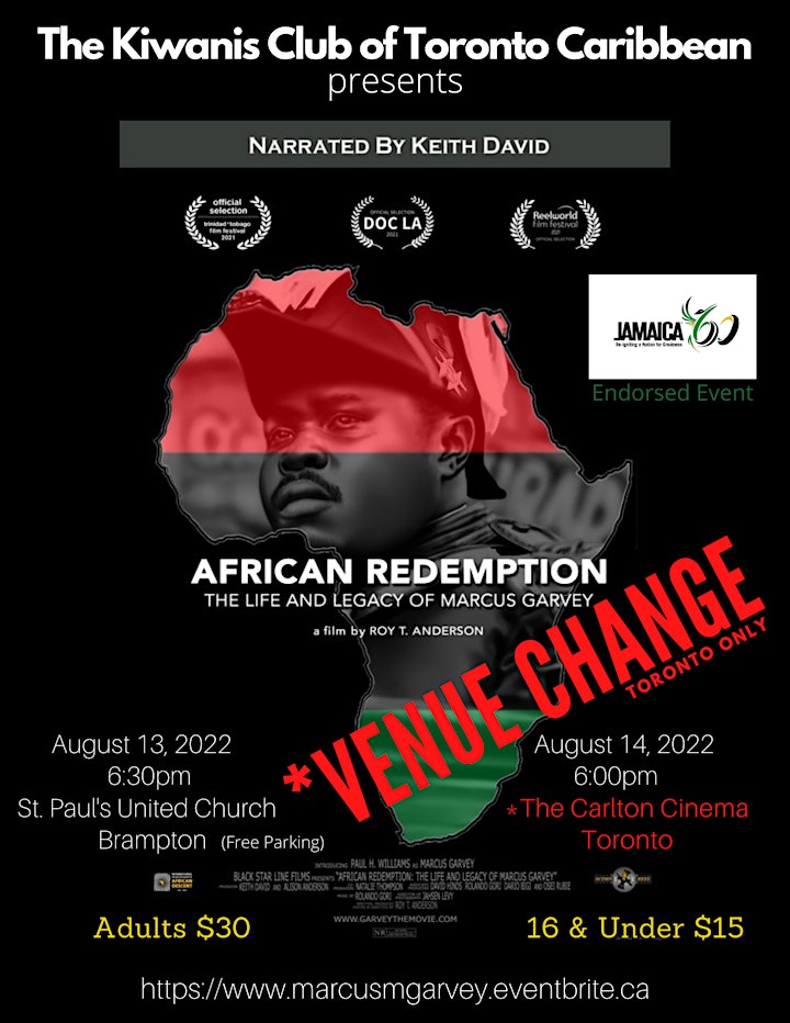 AFRICAN REDEMPTION - The Life and Legacy of Marcus Garvey image