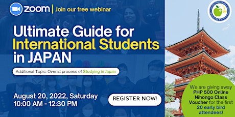 Free Webinar: Ultimate Guide for International Students in Japan