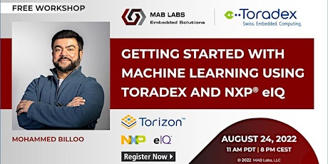 Workshop: Getting Started With Machine Learning Using Toradex and NXP® eIQ primary image