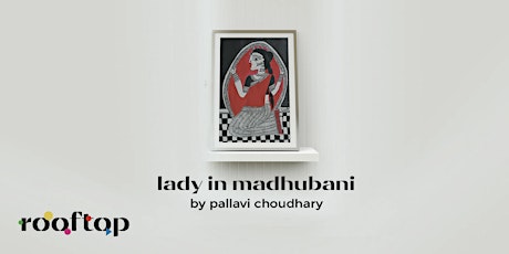 Lady in Madhubani Workshop