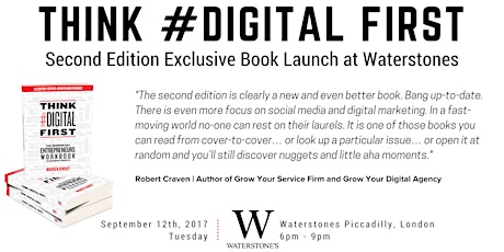 Think #Digital First Second Edition Book Launch primary image
