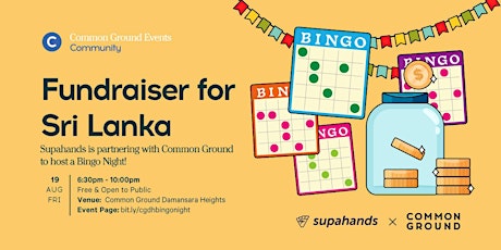 Fundraiser for Sri Lanka