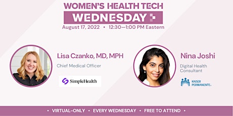 Women's Health Tech Wednesdays | SimpleHealth