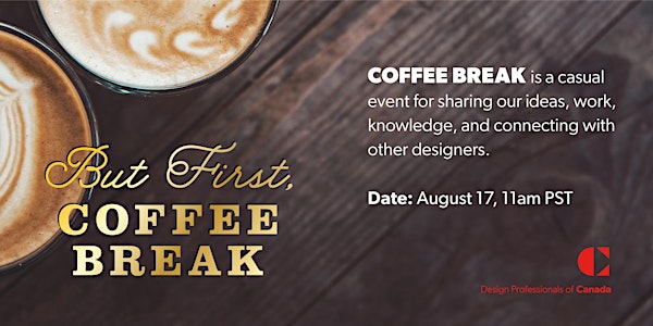 DesCan Coffee Break - August Edition