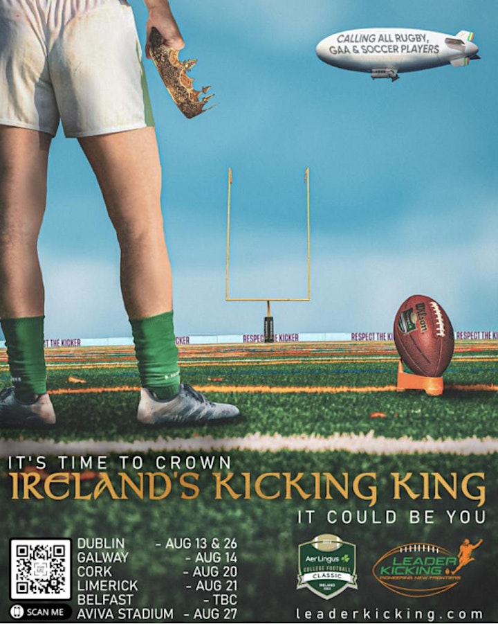 Ireland's Kicking King (Dublin Aug 26th) image