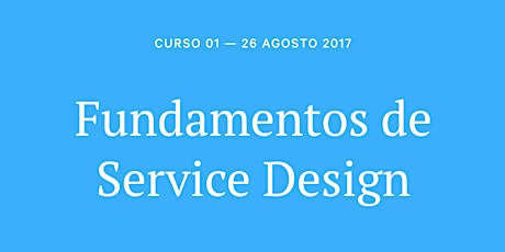 Imagen principal de CURSO 01 - Fundamentos de Service Design