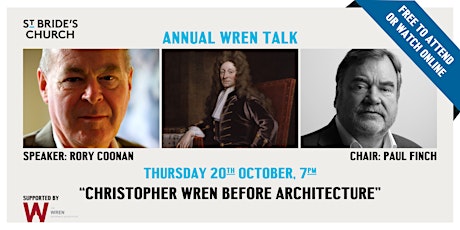 Wren Talk 2022: Rory Coonan - in church & online