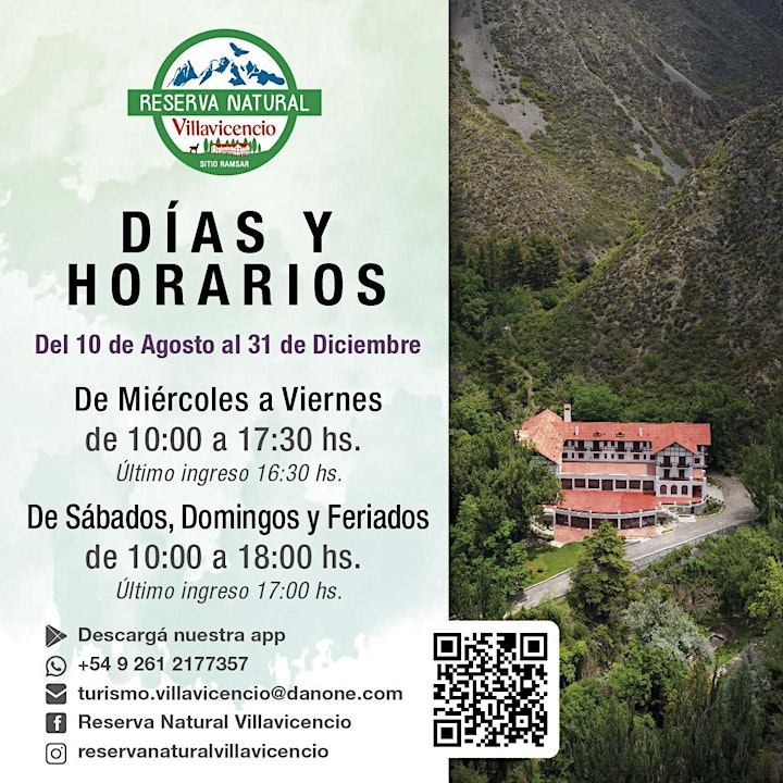 Imagen de Ticket de Ingreso Reserva Natural Villavicencio 2022