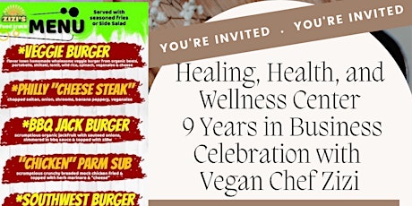 9 Year Anniversary And Vegan Popup Lunch With Chef