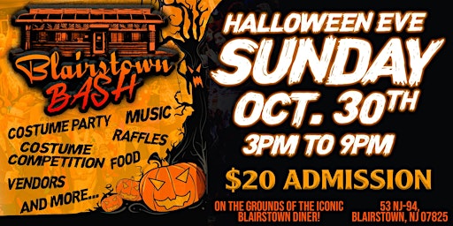 Blairstown Bash Costume Party!