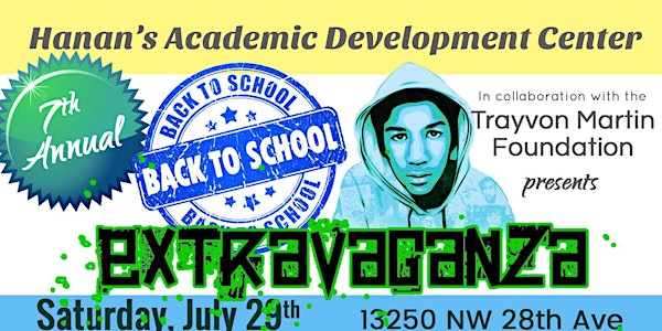 2017 BACK TO SCHOOL EXTRAVAGANZA