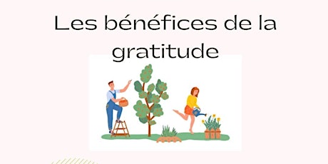Conférence populaire « Les bénéfices de la gratitude »