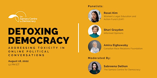 Detoxing Democracy: Addressing Toxicity in Online Political Conversations