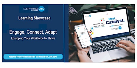 Everything DiSC® on Catalyst FREE  Live Virtual Showcase