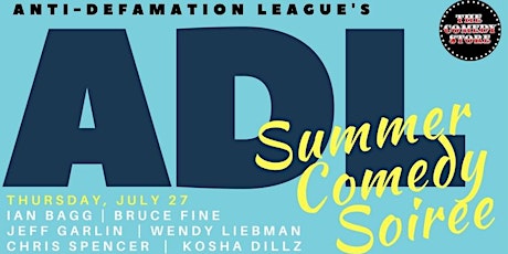 ADL Summer Comedy Soiree primary image