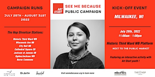 See Me Because MKE Public Campaign