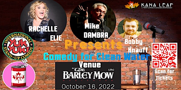 Comedy For Clean Water- Fundraiser $20 TICKETS AT DOOR
